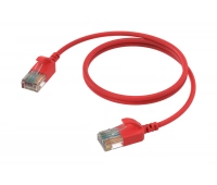 Тонкий патч-корд CAT6A U/UTP Procab CSD560R/1