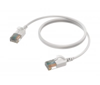 Тонкий патч-корд CAT6A U/UTP Procab CSD560W/0.15