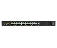 Управляемый сетевой коммутатор Netgear Kramer M4250-26G4F-PoE+