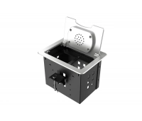 Прямоугольный металлический корпус Wize WRTS-06BOXQI-S