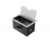 Прямоугольный металлический корпус Wize WRTS-12BOX-S