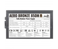 Блок питания AeroCool AERO   BRONZE 850M