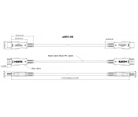 Активный гибридный оптоволоконный кабель HDMI Aberman aHFC-4K-30