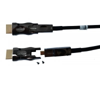 Активный гибридный оптоволоконный кабель HDMI со съемными разъемами Aberman aHFC-8KD-15