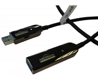 Активный гибридный оптоволоконный кабель USB 3.0 Aberman aUFC-3AMF-50