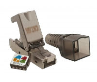 Коннектор SUPRLAN Коннектор 8P8C STP Cat.6A (RJ-45) (10-0240-1)