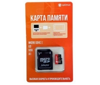 Карта памяти microSDXC, 256 ГБ, Class 10 Optimus MicroSDXC 256Gb (Optimus)