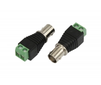 Разъем под коаксиальный кабель вилка PROCONNECT Разъем BNC гнездо с клеммной колодкой