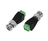 Разъем под коаксиальный кабель вилка PROCONNECT Разъем BNC штекер с клеммной колодкой