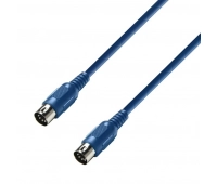 ADAM HALL K3MIDI0075BLU