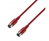 ADAM HALL K3MIDI0150RED