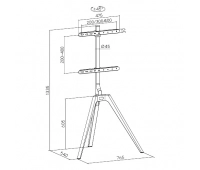 Студио-стойка для дисплея FIX FS35-44F-01