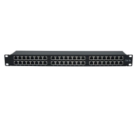 Патч-панель 19" Wize W1U48CAT5E-SH