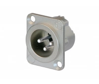 Разъем XLR панельный Neutrik NC3MD-LX-M3