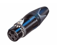 Разъем XLR кабельный Neutrik NC3FXX-EMC-B