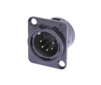 Разъем XLR панельный Neutrik NC5MD-L-B-1