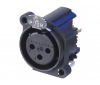 Разъем XLR панельный Neutrik NC3FAV