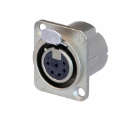 Разъем XLR панельный Neutrik NC6FD-LX