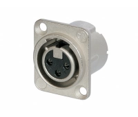 Разъем XLR панельный Neutrik NC3FD-LX-0