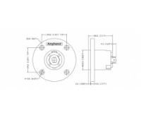 Панельный разъем Amphenol SP-4-MC