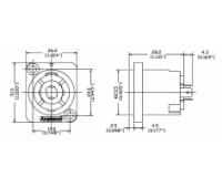 Разъем для акустики Amphenol SP-4-MD