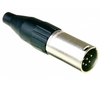 XLR 6 штекер на кабель Amphenol AC6AM