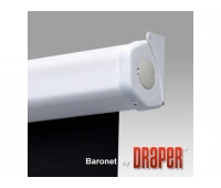 Экран моторизированный настенного крепления, Draper Baronet NTSC (3:4) 305/120" (10') 175*234 XT1000E (MW) ebd 23"