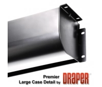 Экран моторизированный с системой натяжения Draper Premier NTSC (3:4) 457/15' 274*366 XT1000V (M1300) ebd 12" case white