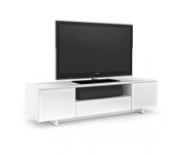 Стойка 3-секционная под телевизор BDI Nora 8239 Gloss White