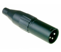 XLR 3 штекер на кабель Amphenol AC3MMB