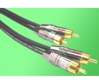 Кабель аудио 2xRCA - 2xRCA AVC Link CABLE-900/0.5 black