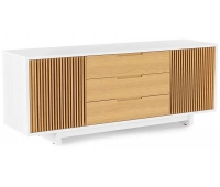 BDI Vertica 8558 Satin White/White Oak