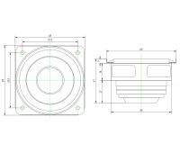 Динамическая головка CVGaudio 2.5RN48A