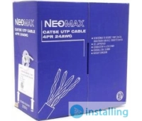 Неэкранированная витая пара UTP cat.5e  4 пары (305 м) NEOMAX NM10001