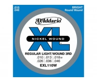 Струны DAddario EXL110W