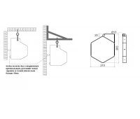 Моторизированный экран больших размеров с электроприводом Viewscreen Antis EAN-4302