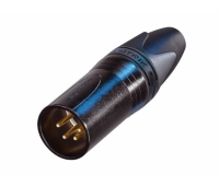 Разъем XLR кабельный Neutrik NC4MXX-B