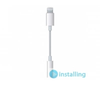 Переходник APPLE Lightning to 3.5 mm Headphone Jack Adapter (MMX62ZM/A)