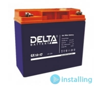 Аккумуляторная батарея Delta GX 12-17