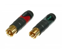 Разъем RCA кабельный (пара: красный + черный) Neutrik NF2C-B/2