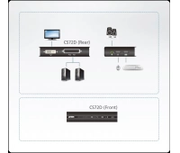 KVM-переключатель ATEN CS72D-AT