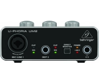 Внешний аудио интерфейс Behringer UM-2