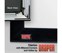 Экран постоянного натяжения с алюминиевой рамой Draper Clarion NTSC (3:4) 305/120"