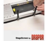 Draper Stagescreen HDTV (16:9) 1400/551” BM1300 (black backed, no legs)