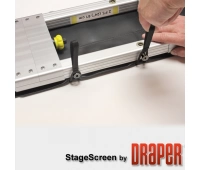 Мобильные экраны больших размеров Draper Stagescreen HDTV (16:9) 1400/551” BM1300 (black backed, no legs)