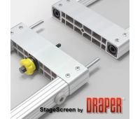 Draper Stagescreen HDTV (16:9) 1400/551” BM1300 (black backed, no legs)