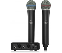 Комплект из 2-х вокальных радиомикрофонов Behringer ULM302MIC