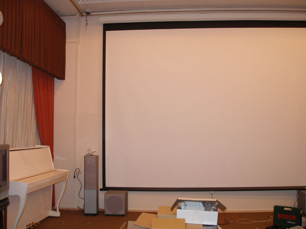 Оборудование кинотеатра для Санатория на 50 человек