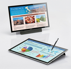 20-ти дюймовый монитор-планшет с мультисенсорным экраном