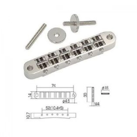 Бридж tune-o-matic GOTOH GE103B-N